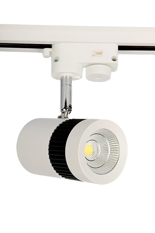 LED Spot Track Light 9w Cool white. white body, 6000k Finest quality, Bright Light.