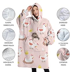 Touchbetter Pink Hen Chick Wearable Oversized