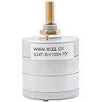 EIZZ Stereo 100K 24 Steps Volume Potentiometer Audio Attenuator for 2 Channels HiFi Amplifier Speaker Turntable Recorder Gold Plated Copper Pins