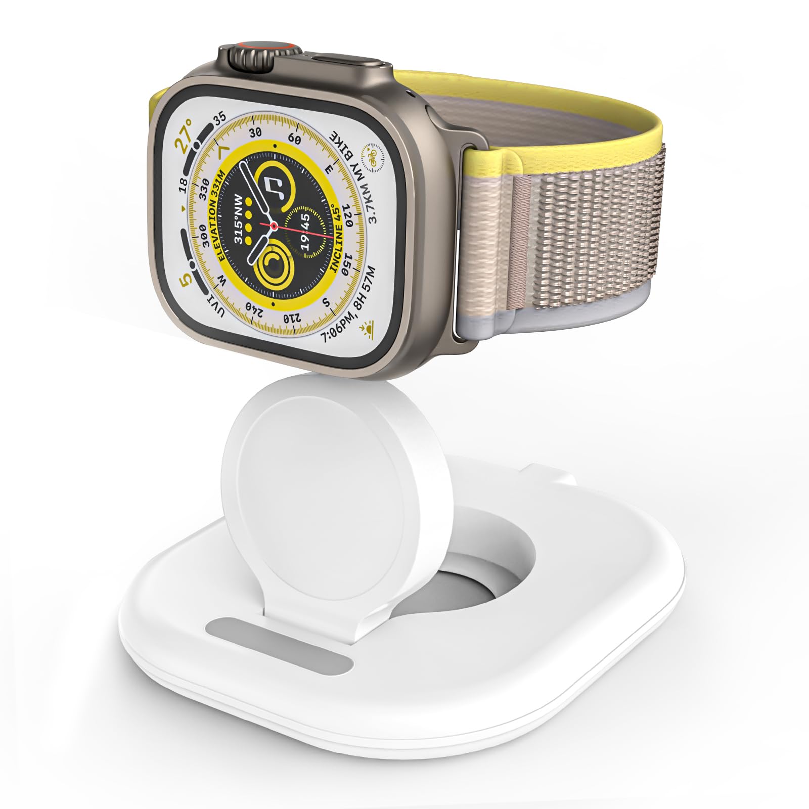 KTEBO Apple Watch Charger Cable with Dock, TYPE-C Portable Wireless Fast Charging Charger for iwatch Charger Compatible with Apple Watch Series 10/9/8/Ultra/7/SE/6/5/4/3/2