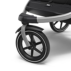 Thule Urban Glide 2 Jogging Stroller, Black/Silver