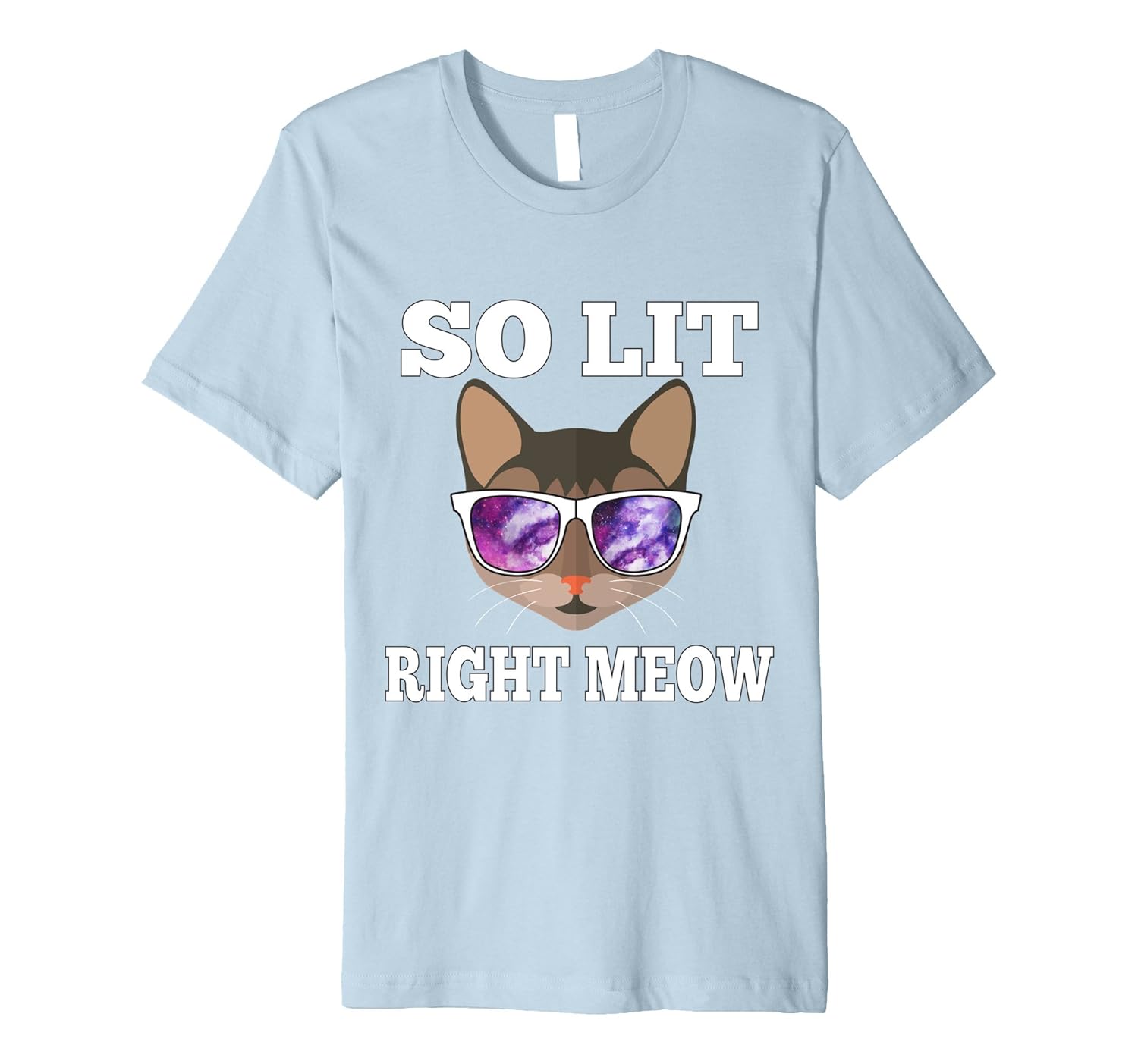 So Lit Right Meow Cat Festival Rave T Shirt-ANZ