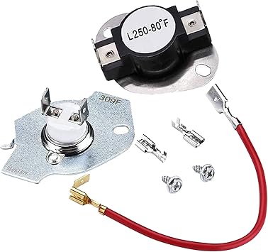 Amazon Com Ami Parts 279816 Dryer Thermal Fuse Thermostat Replacement Part Kit Replaces 3399848 3977393 Ap3094244 Home Improvement