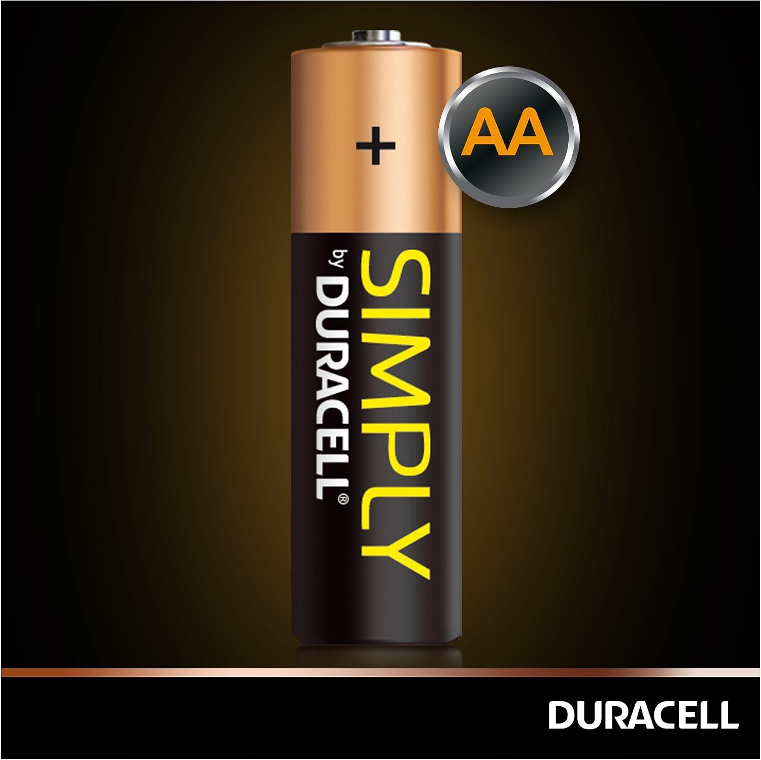 Duracell Simply Alkaline AA Batteries - Pack of 6 , White, 6 Count (Pack of 1) - Image 3