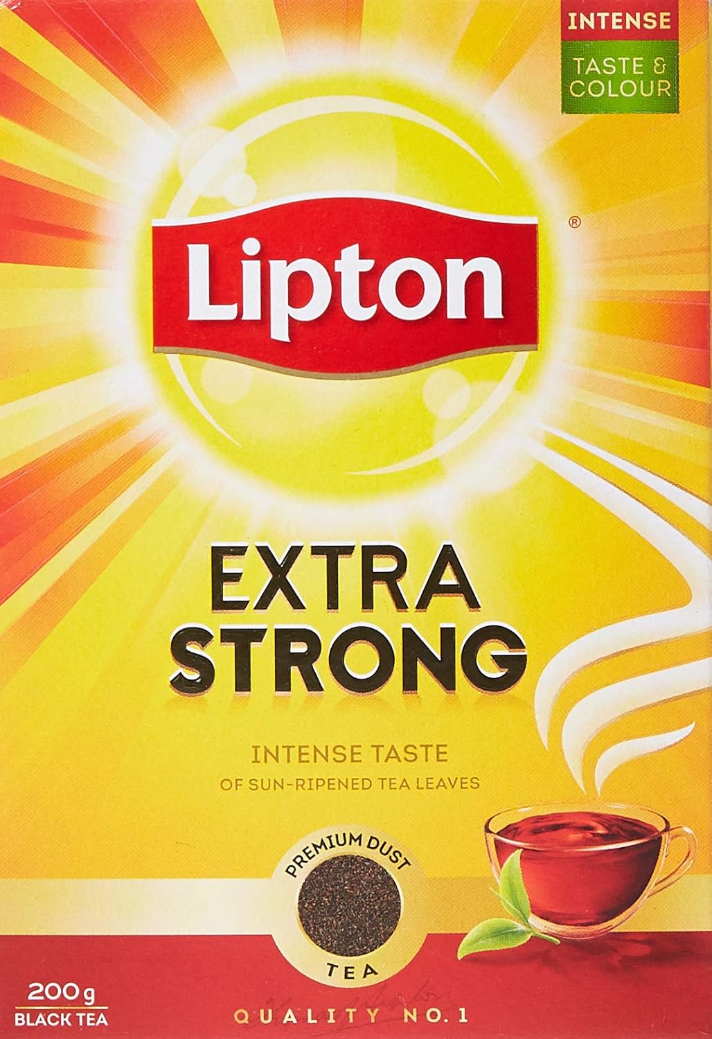 Lipton Extra Strong Black Tea, 200g Buy Online at Best Price in UAE