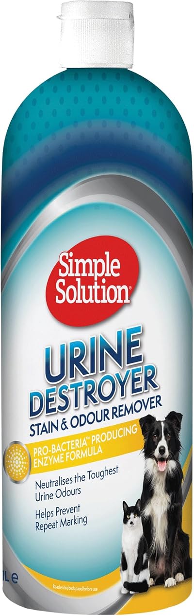 Simple Solution Urine Destroyer Enzymatic Cleaner 4 x 1L Pet Stain Odour