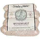 Generic Schaller and Weber Weisswurst (Bockwurst) 12 oz (Pack of 4)