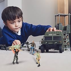 Tuanse 26 Pcs SWAT Team and Military Action Figures