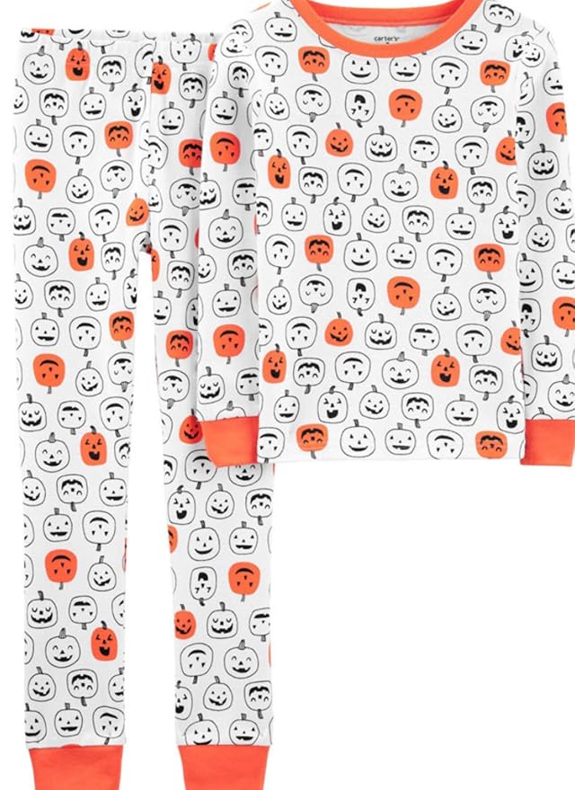 carters pumpkin pajamas