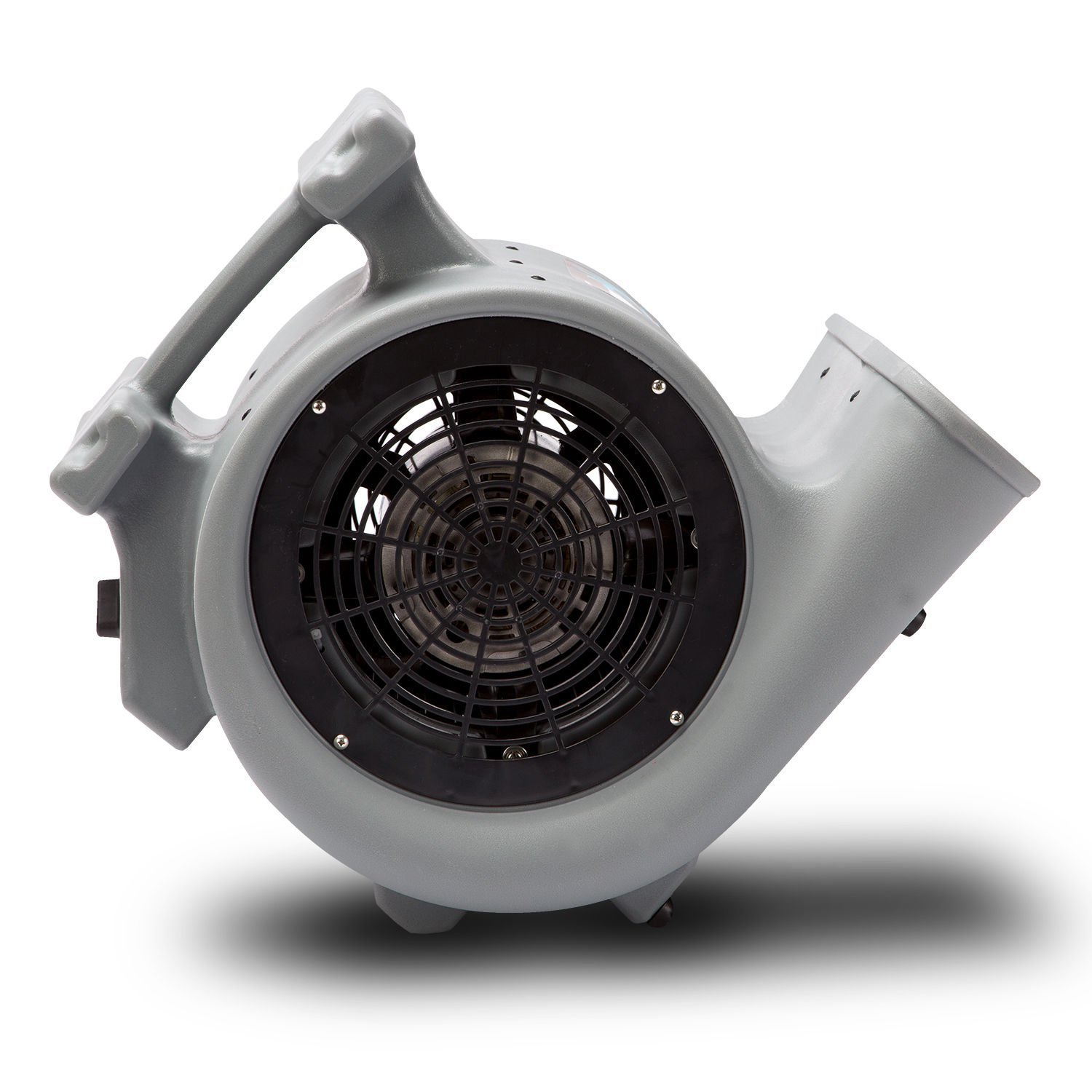 Soleaire Super Monsoon SA-SM-1HP-GY Air Mover Blower Fan Carpet Dryers for Professional Carpet Cleaner Janitoral Floor Dryer Services 1 HP CE Certified Water Damage Flood Restoration, Gray