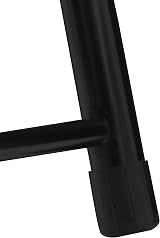 Premier Black Metal Step Stool for Adults - Nonslip Rubber Mat view 4