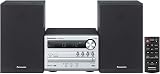 Panasonic SC-PM250BEBS Bluetooth Micro Hi Fi System DAB Tuner Silver view 1