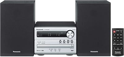 Panasonic SC-PM250BEBS Bluetooth Micro Hi Fi System DAB Tuner Silver