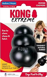 KONG Extreme Dog Toy Fetch & Chew Treat Dispenser Medium Dogs view 9