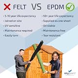 SkyGuard SkyGuard EPDM Roof Kit for Sheds 3.5m x 4.5m Single Sheet view 2