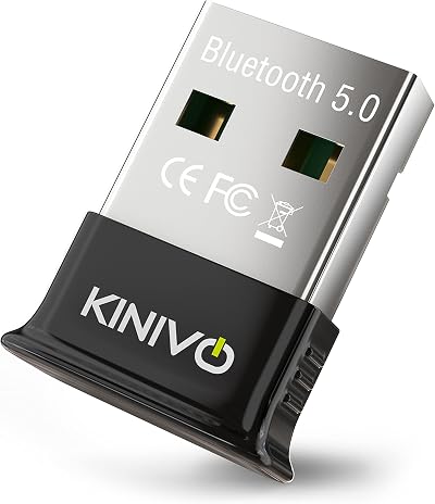 Kinivo BTD500 USB Bluetooth 5.0 Adapter for PC Windows 11 10 8.1