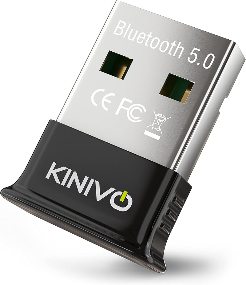 Kinivo BTD500 USB Bluetooth 5.0 Adapter for PC Windows 11 10 8.1