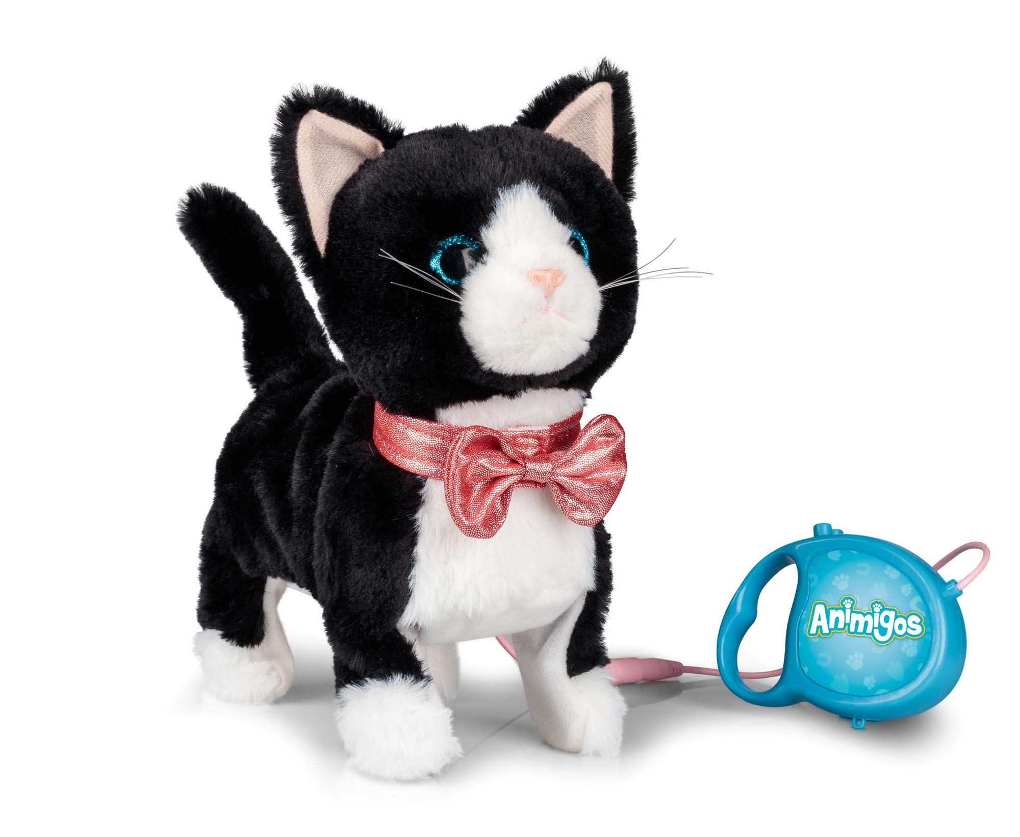 Animigos Tobar Remote Control MISCHIEVOUS MOGGIE CAT Battery Powered Plush Toy, Assorted Designs and Colours