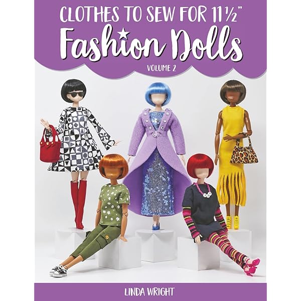 Amazon.com: Clothes To Sew For 11 1/2” Fashion Dolls, Volume 1
