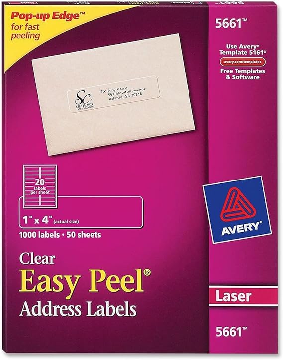 34 Avery Label Template 5161 Labels Design Ideas 2020