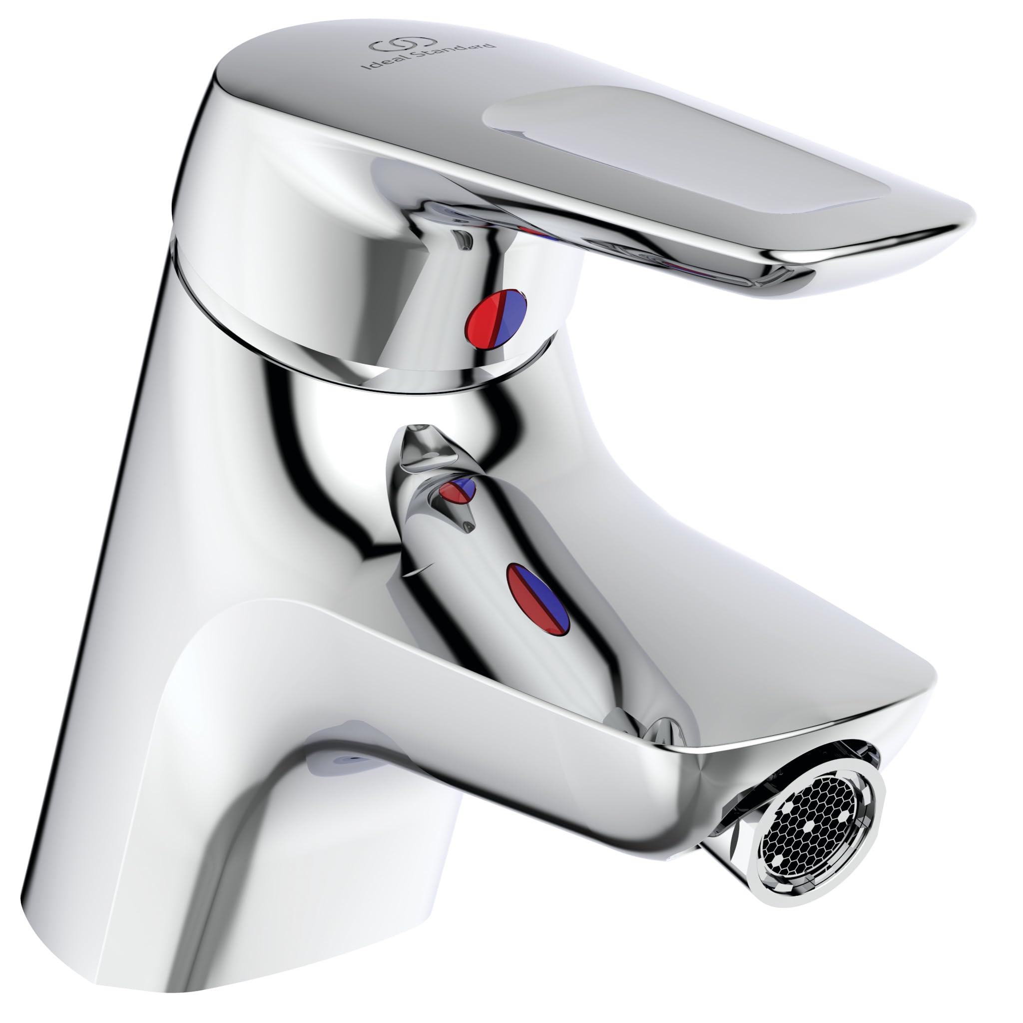 Ideal Standard CeraMix Blue A5655AA Bidet Mixer Tap Chrome with Drainage Fittings