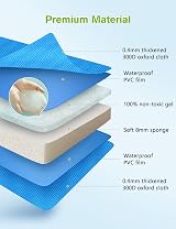 Pecute Dog Cooling Mat Extra Large 120x75cm Self Cooling Gel Pad Grey view 3