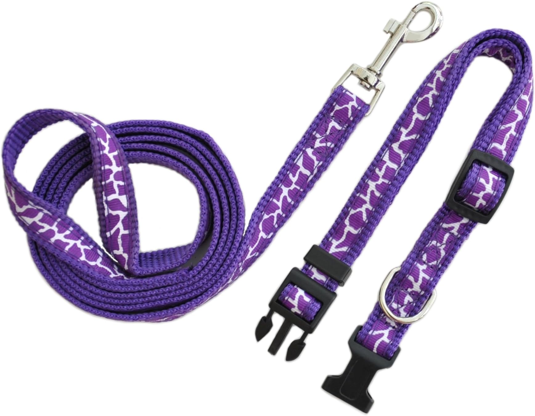 Posch Pet Adjustable Collar and Leash Set