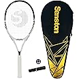 Senston 27 inch Tennis Racket Professional Tennis Racquet,Good Control Grip,Strung with Cover,Tennis Overgrip, Vibration Damper