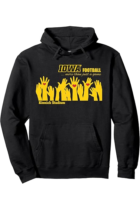 Iowa Football Iowa Hawkeye Hoodies Iowa Hawkeye Wave Sweatshirt Online