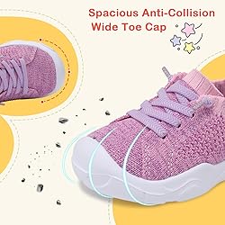 LeIsfIt Toddler Girls Boys Shoes Lightweight