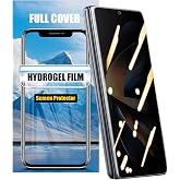 LOOKSEVEN 2 Pack Privacy Hydrogel Film For Samsung Galaxy S8 | Soft TPU Screen Protector, High Sensitivity Protective Film, Not Tempered Film