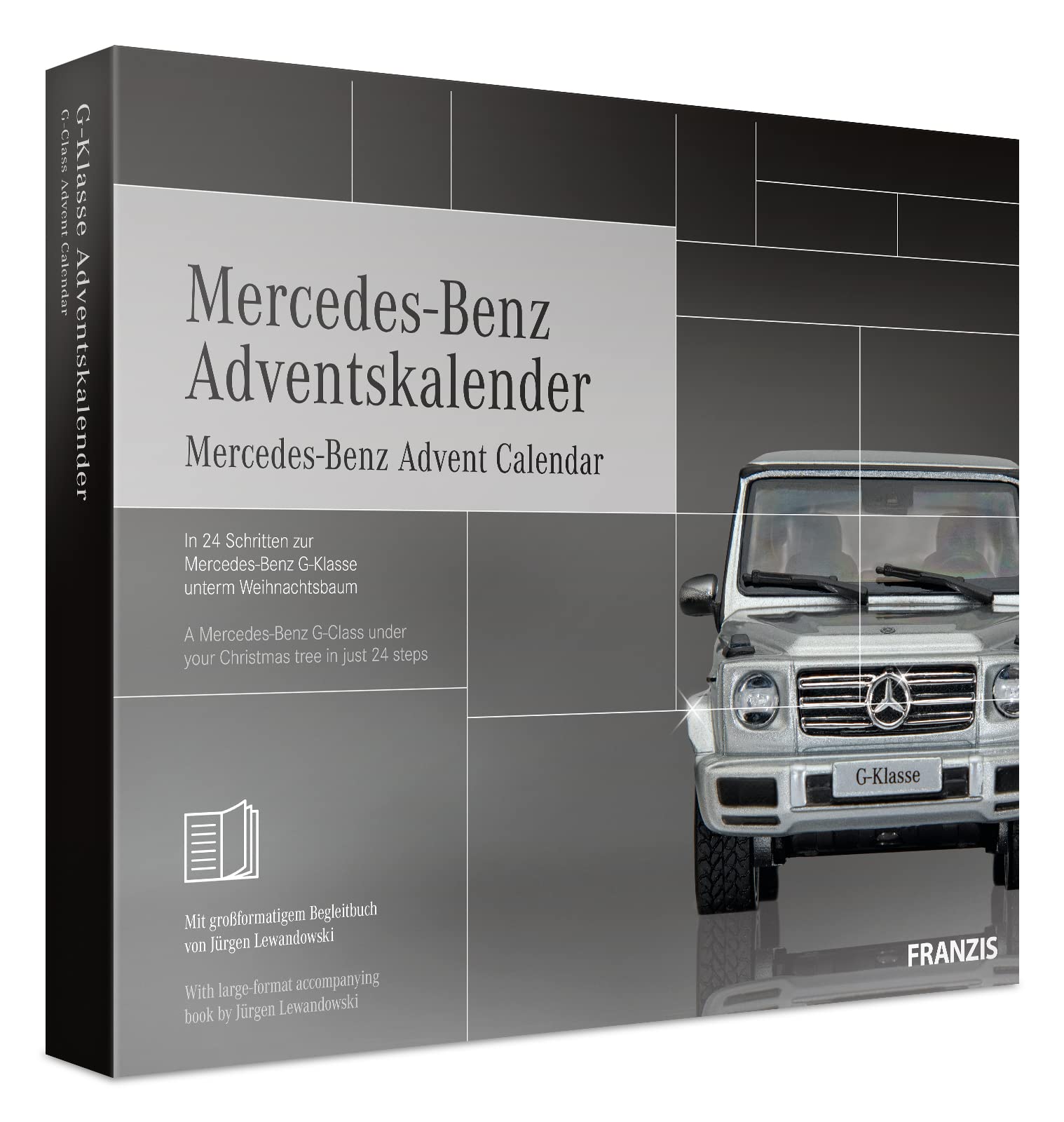Eight Innovation MBAC019 Mercedes Benz G-Wagen Advent Calendar, Black