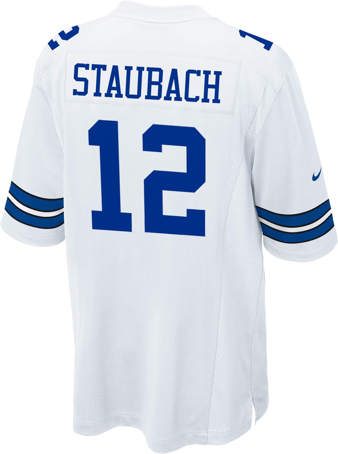 Dallas Cowboys Mens NFL Nike Game Jersey, Roger Staubach, Medium, White