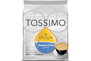 TASSIMO GEVALIA SIGNATURE CREMA COFFEE T DISC 128 COUNT