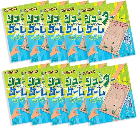 Amazon 木製工作キット シューターゲーム 10個セット スロープトイ おもちゃ