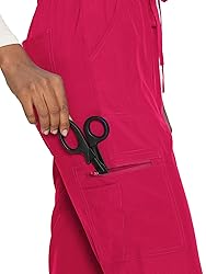 floralhue Scrubs for Women, V-Neck Scrubs Top