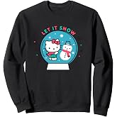 Hello Kitty "Let it Snow" Christmas Sweater Sweatshirt