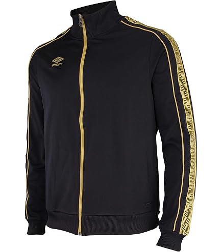 Umbro Men's Track Jacket,BLACK BEAUTY,Small at Amazon Men's