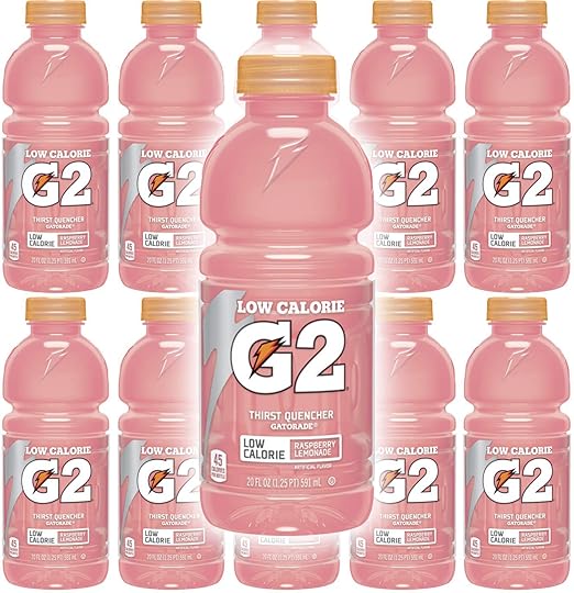 Gatorade G2 Pink Raspberry Lemonade, Low Calorie Thirst