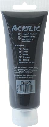 Work of Art 120ml Acrylic Paint Black 6722 Brand Work of Art view 2