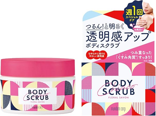 Amazon Mandom マンダム チアコ ボディスクラブ フローラルシャボン 0g Mandom マンダム ビューティー 通販
