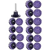 Mixiflor 21 Pcs 2" Quick Change Easy Strip Discs, Paint Stripping Wheel for Drill,Die Grinder Attachments for Strips Paint