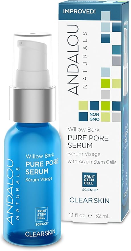 andalou willow bark pure pore toner