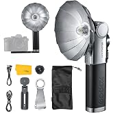 GODOX Lux Master Retro Camera Flash, GN25 2.4G HSS TTL Vintage Flash | Touchscreen Control, S1/S2 Optical Slave, 460 Full Power Flashes, Built-in Battery, for Canon Nikon Sony Olympus Fuji Leica