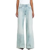Diesel Women's 1978 D-Akemi Flare Jeans | Medium waist wide leg fit with organic cotton stretch denim