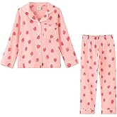 ACESTAR Toddler Baby Girl Pajama Set, Boys Long Sleeve Sleepwear 2 Piece Pjs Set for Kid Cotton Loungewear (3T-7T)