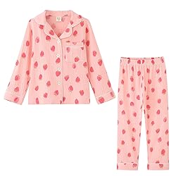 ACESTAR Toddler Baby Girl Pajama Set, Boys Long