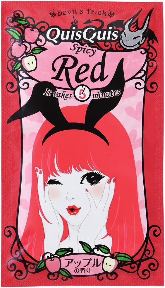 Amazon クイスクイス デビルズトリック スパイシーレッド25g クイスクイス おしゃれ染め 通販