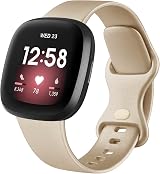 AK Straps for Fitbit Sense 2 Versa 4 Versa 3 Silicone Sport Band view 4