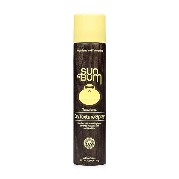 SUN BUM DRY TEXTURE SPRAY | VEGAN AND CRUELTY FREE BUILDABLE VOLUME TEXTURE SPRAY WITH MATTE HOLD | 4.2 OZ